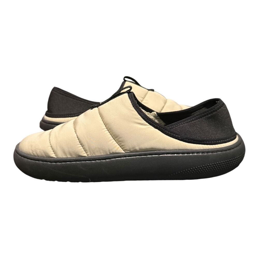 Crocs Classic Puff Moc Slippers Mens 10 Wmns 12 Moth Fleece Lined Casual Comfort - Picture 7 of 9